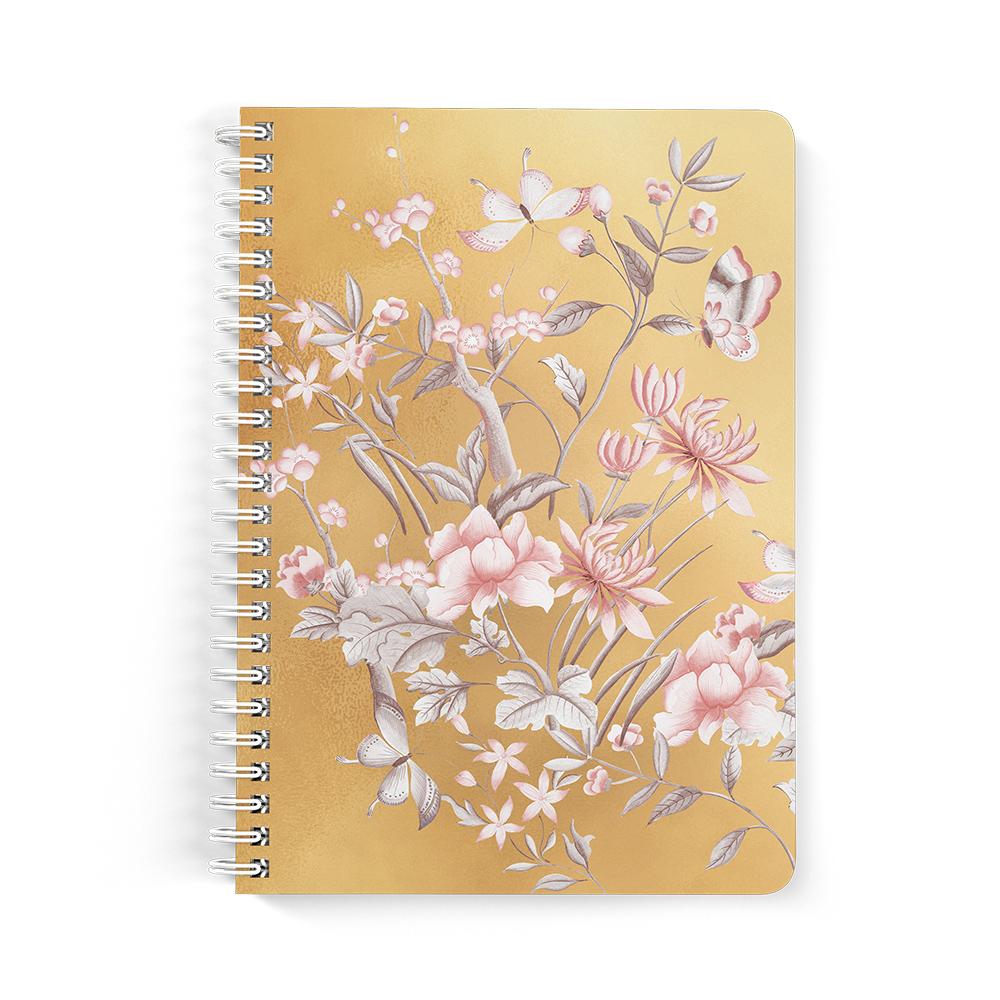Castlefield Design Chinoiserie Gold Notebooks