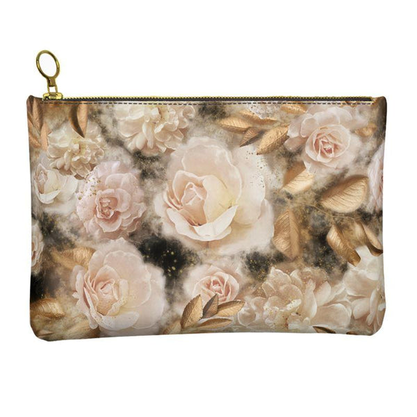 Castlefield Design Dreamy Floral Leather Clutch