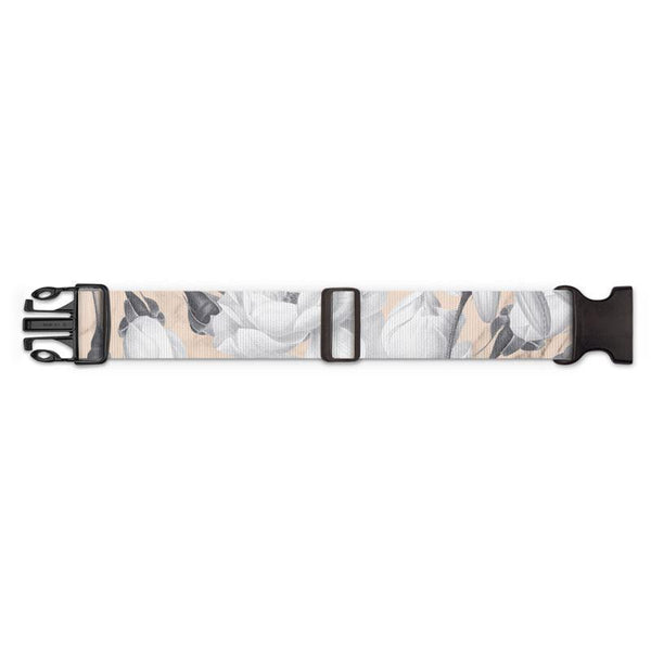 Castlefield Design Marble Floral Luggage Strap