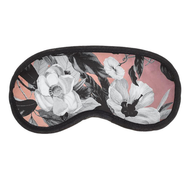 Castlefield Design Monchrome Floral Eye Mask