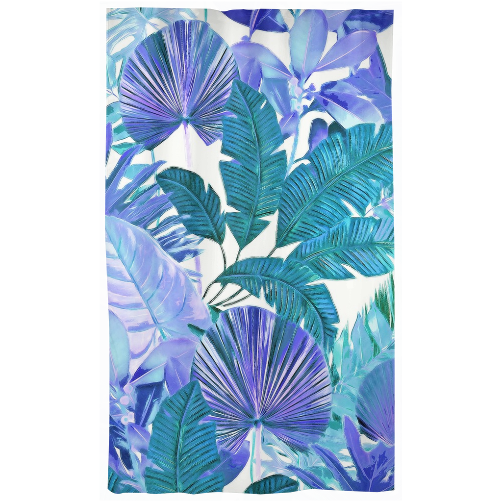 Castlefield Design Tropical Leaf Curtains