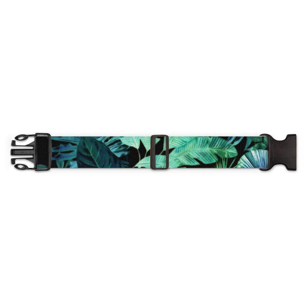 Castlefield Design Tropical Leaf Luggage Strap