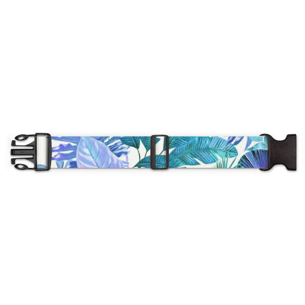 Castlefield Design Tropical Leaf Luggage Strap