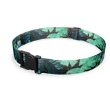 Tropical Leaf Luggage Strap