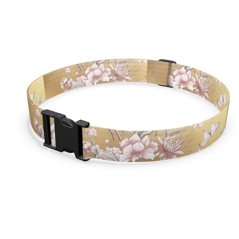 Castlefield Design Chinoiserie Gold Luggage Strap