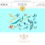 Odilie Birds & Butterflies Illustration Set