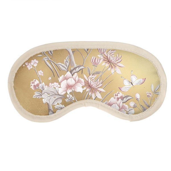 Castlefield Design Chinoiserie Gold Eye Mask