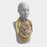 Castlefield Design Chinoiserie Gold Scarves