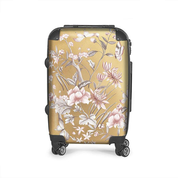 Castlefield Design Chinoiserie Gold Suitcase