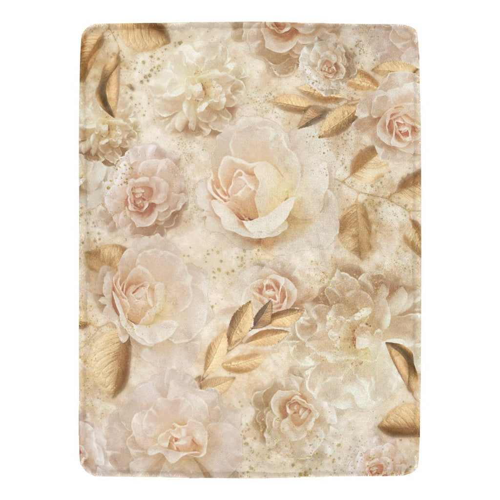 Castlefield Design Dreamy Floral Throw Blanket