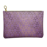 Castlefield Design Glam Geometric Leather Clutch