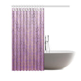 Castlefield Design Glam Geometric Shower Curtain