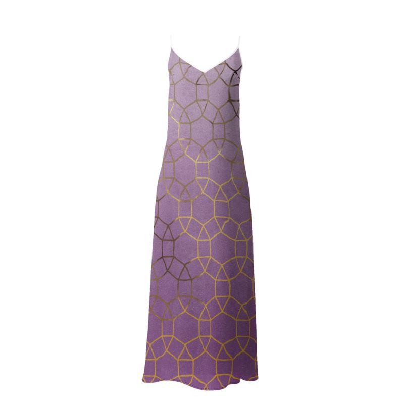 Castlefield Design Glam Geometric Slip Dresses