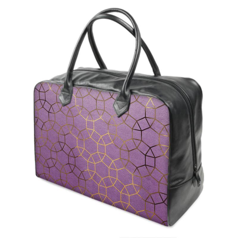 Castlefield Design Glam Geometric Weekender Bag