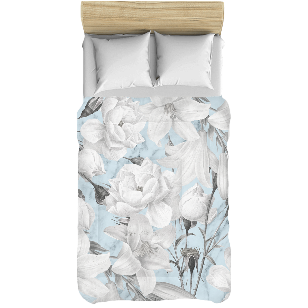 Castlefield Design Marble Floral Comforters