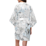 Castlefield Design Marble Floral Satin Robe