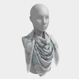 Castlefield Design Marble Floral Scarves