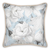 Castlefield Design Marble Floral Silk Cushion