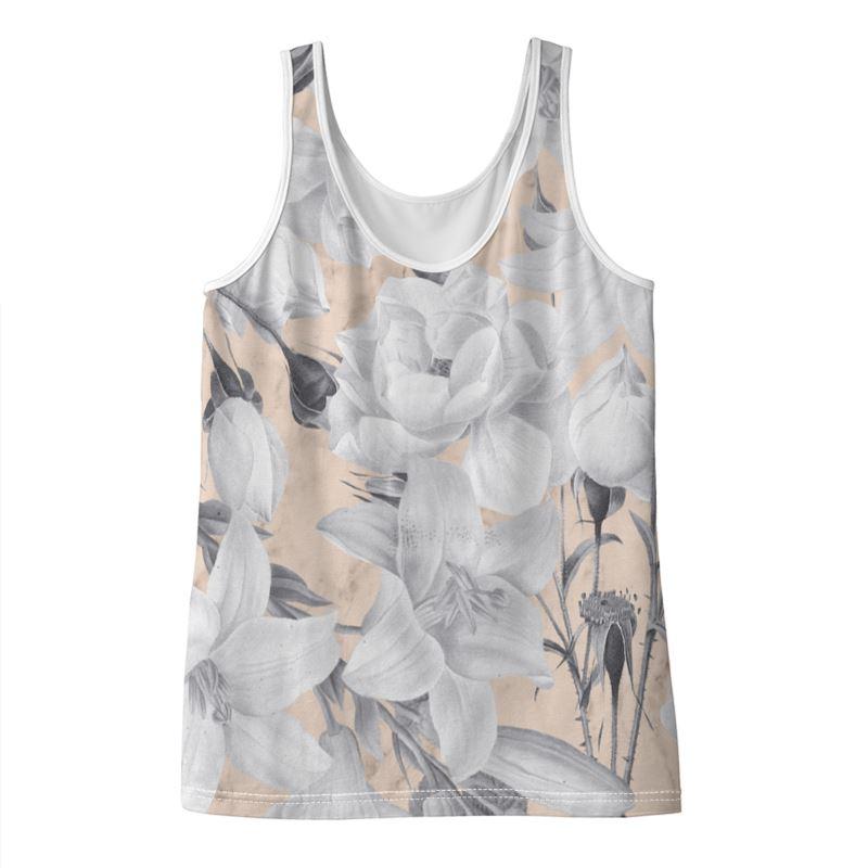 Castlefield Design Marble Floral Sleeveless Top