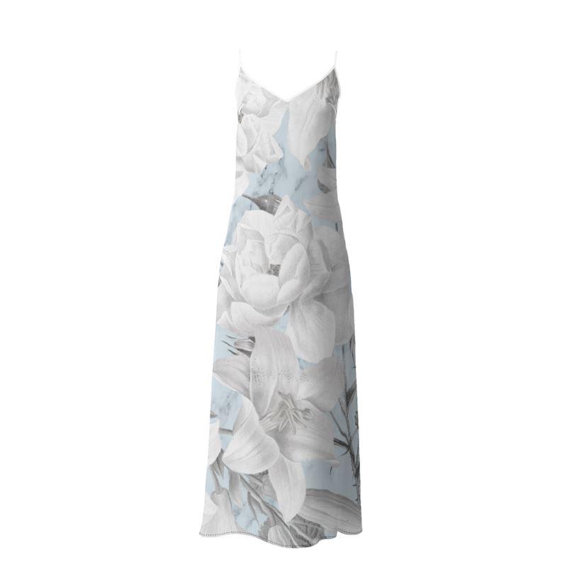 Castlefield Design Marble Floral Slip Dresses
