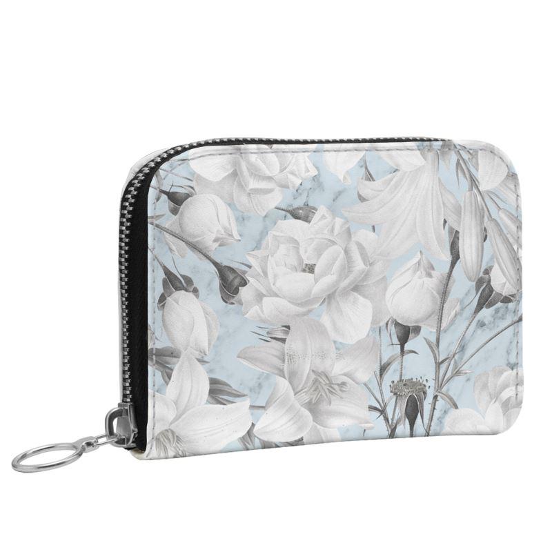 Castlefield Design Marble Floral Small Wallet