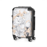 Castlefield Design Marble Floral Suitcase