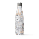 Castlefield Design Marble Floral Thermal Bottle