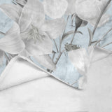 Castlefield Design Marble Floral Throw Blanket