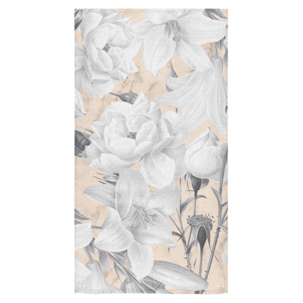 Castlefield Design Marble Floral Towels