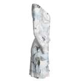 Castlefield Design Marble Floral Wrap Dress