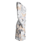 Castlefield Design Marble Floral Wrap Dress