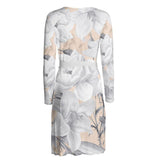 Castlefield Design Marble Floral Wrap Dress