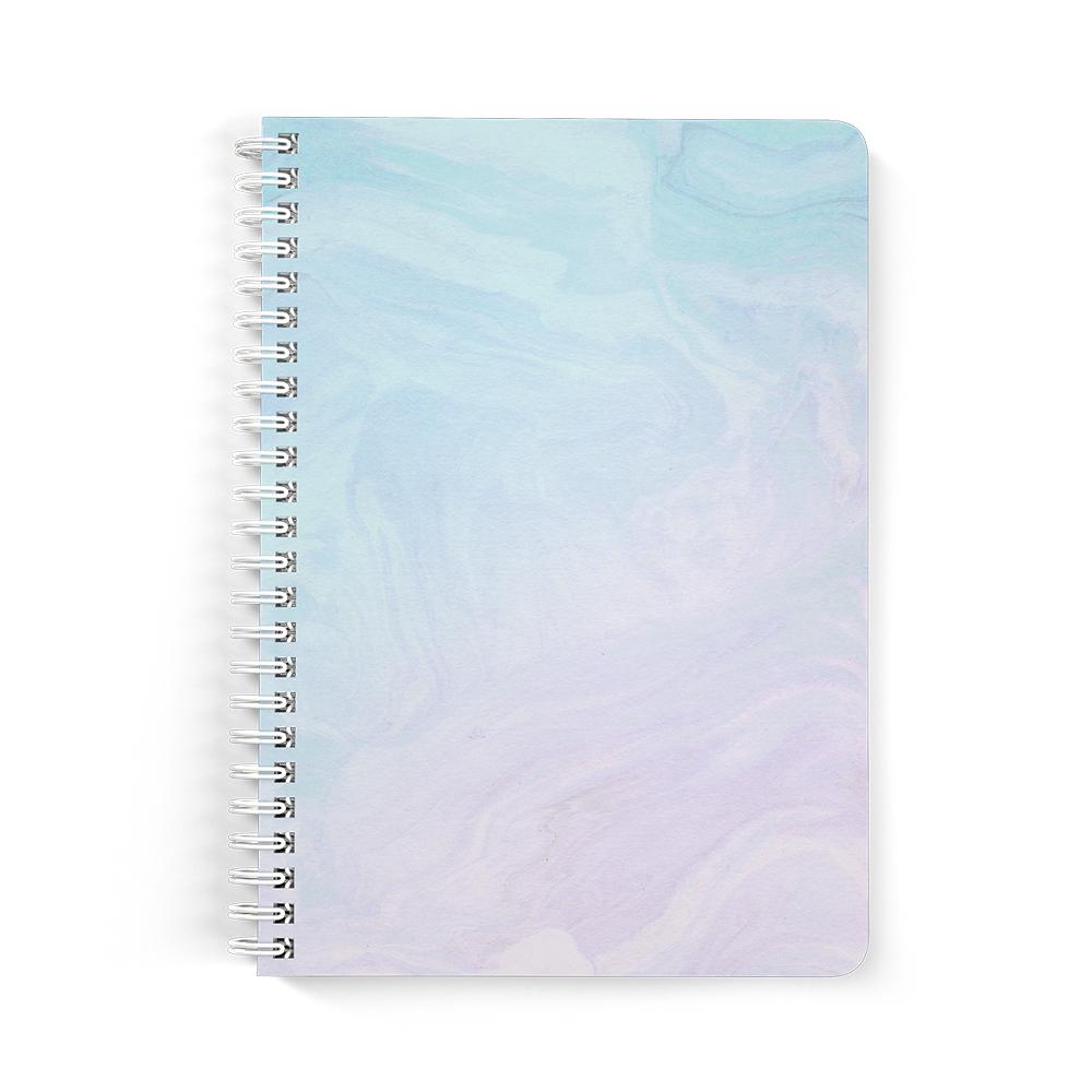 Castlefield Design Pastel Ombré Marble Notebooks