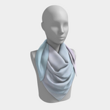 Castlefield Design Pastel Ombré Marble Scarves