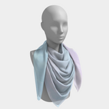 Castlefield Design Pastel Ombré Marble Scarves