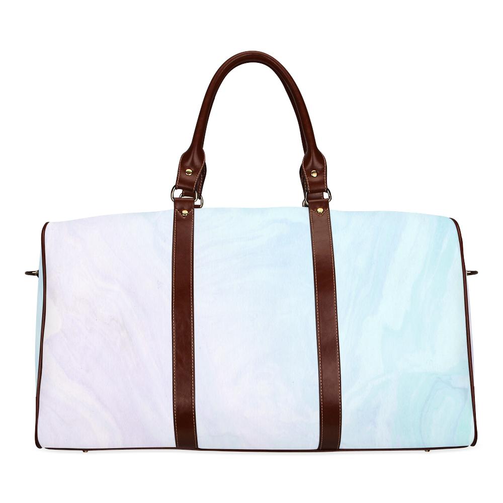 Castlefield Design Pastel Ombré Marble Travel Bags
