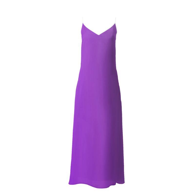 Castlefield Design Purple Slip Dresses