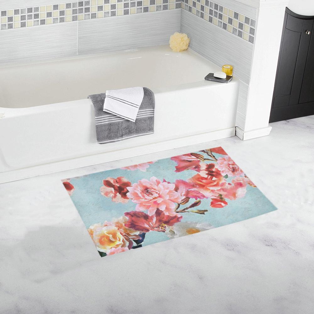 Castlefield Design Sunny Floral Bath Mats