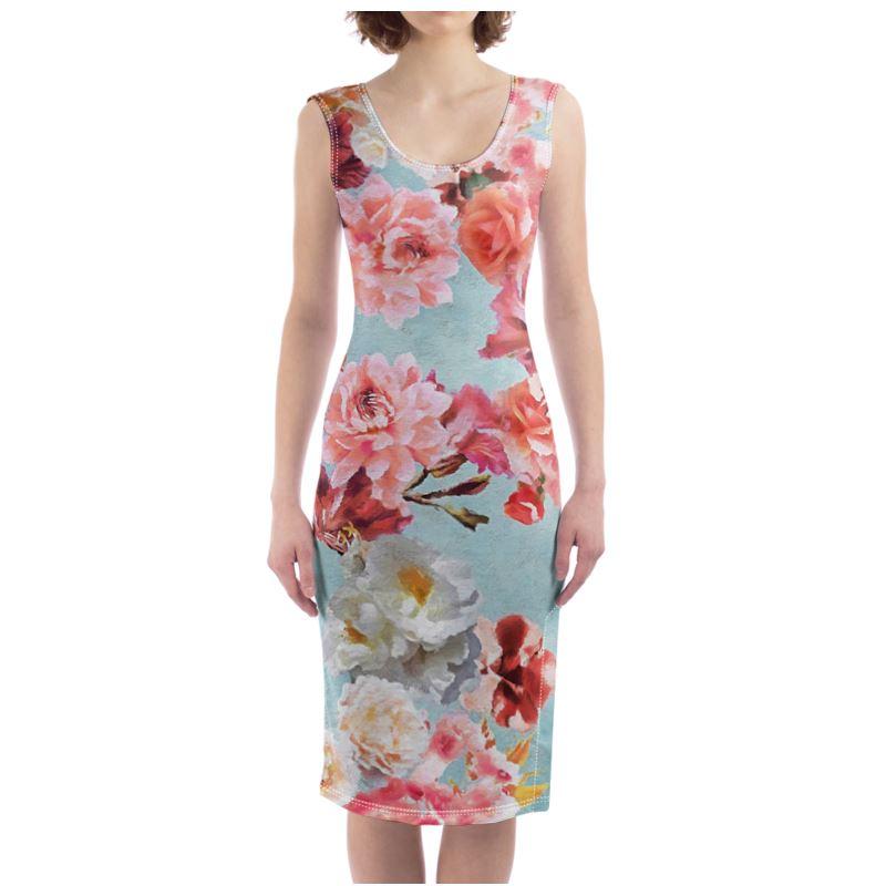 Castlefield Design Sunny Floral Bodycon Dress