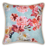 Castlefield Design Sunny Floral Silk Cushion