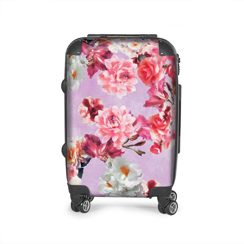 Castlefield Design Sunny Floral Suitcase