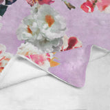 Castlefield Design Sunny Floral Throw Blanket