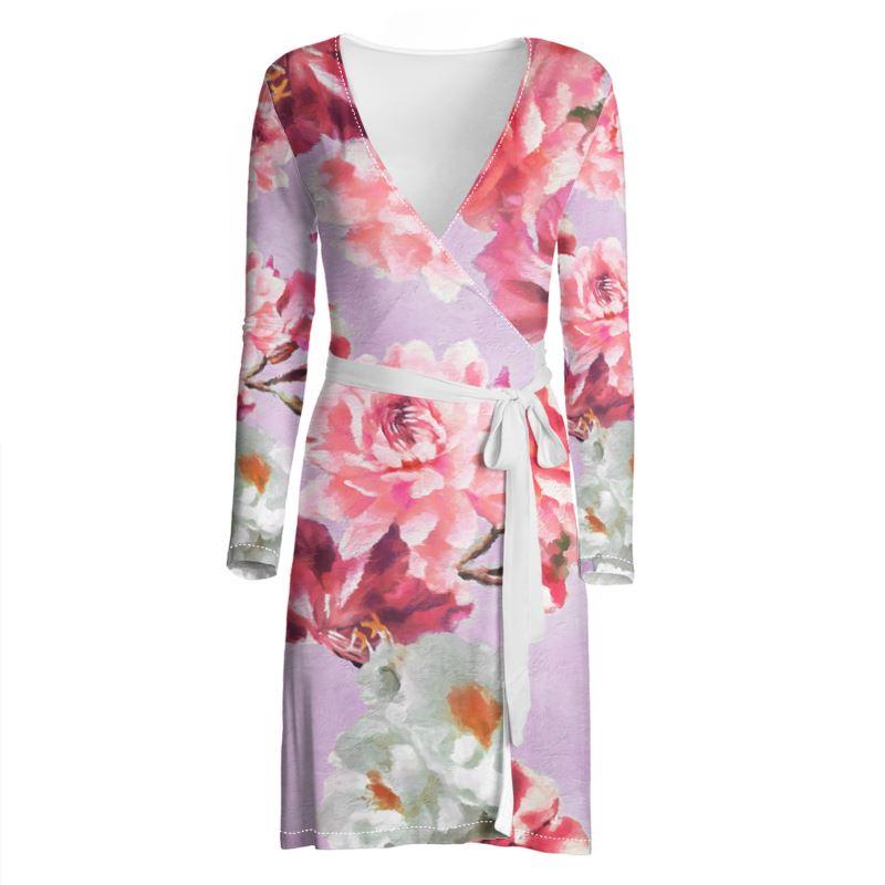Castlefield Design Sunny Floral Wrap Dress