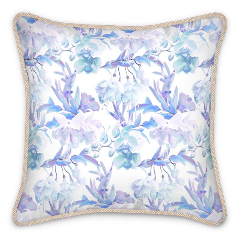 Castlefield Design Tropical Bahamas Silk Cushion