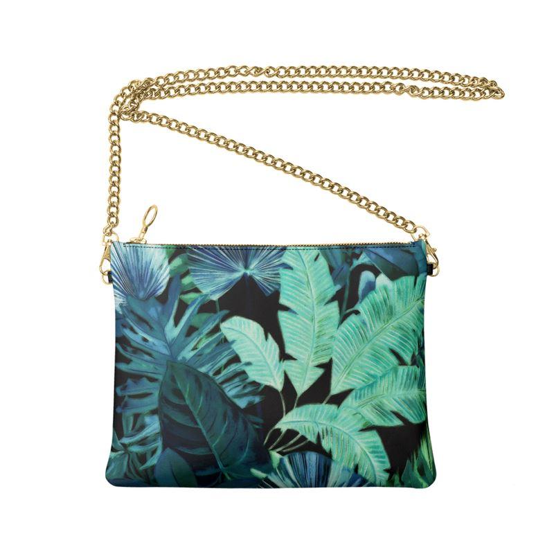 Castlefield Design Tropical Leaf Crossbody Bag