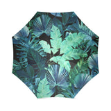 Castlefield Design Tropical Leaf Dark Umbrella