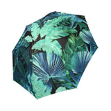 Castlefield Design Tropical Leaf Dark Umbrella