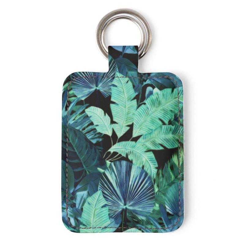 Castlefield Design Tropical Leaf Keyring