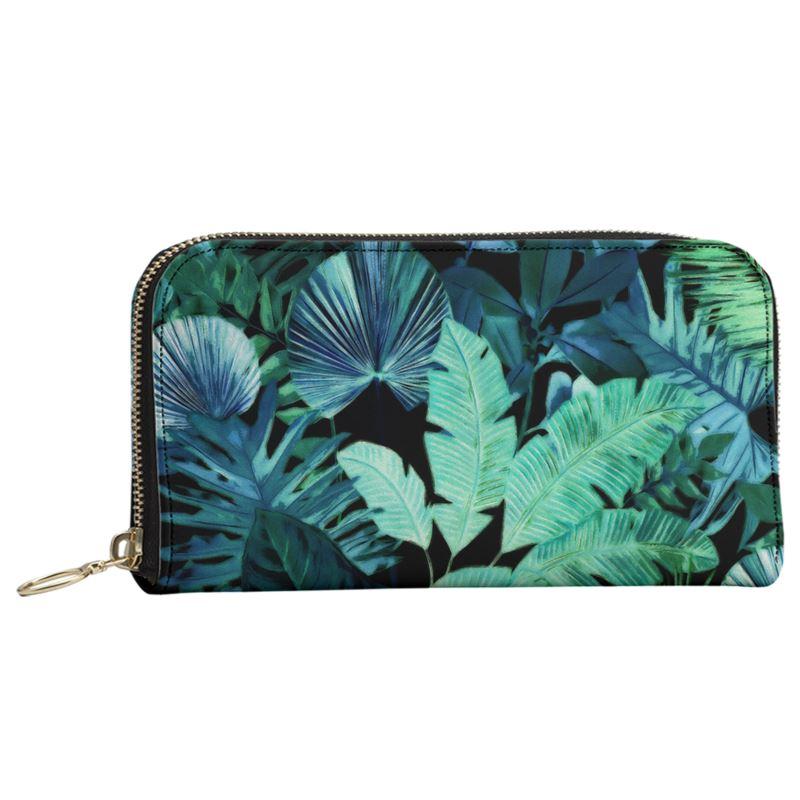 Castlefield Design Tropical Leaf Large Wallet
