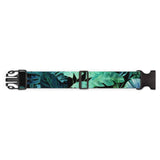Castlefield Design Tropical Leaf Luggage Strap